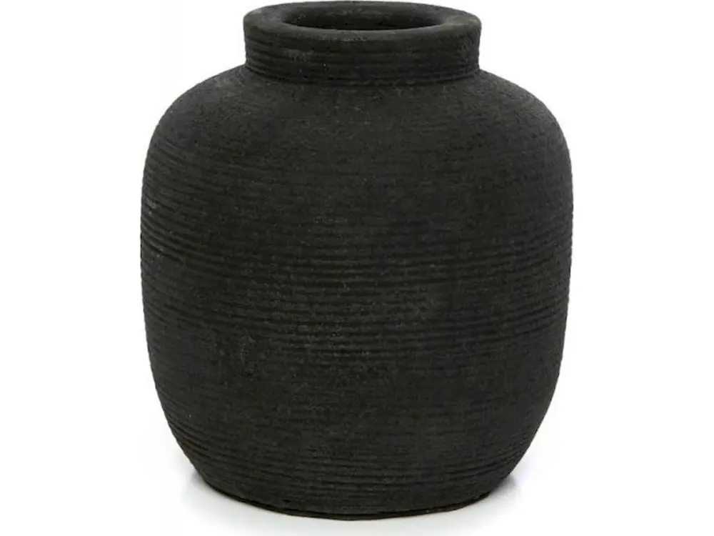 Vase Peaky Noir