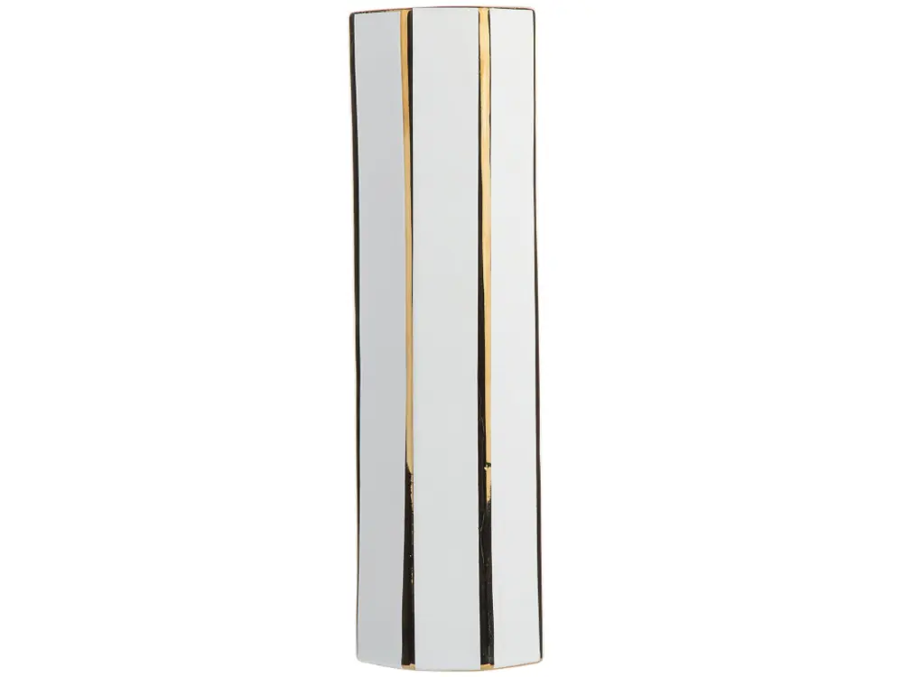 Vase blanc en céramique 40 cm ESTELLA