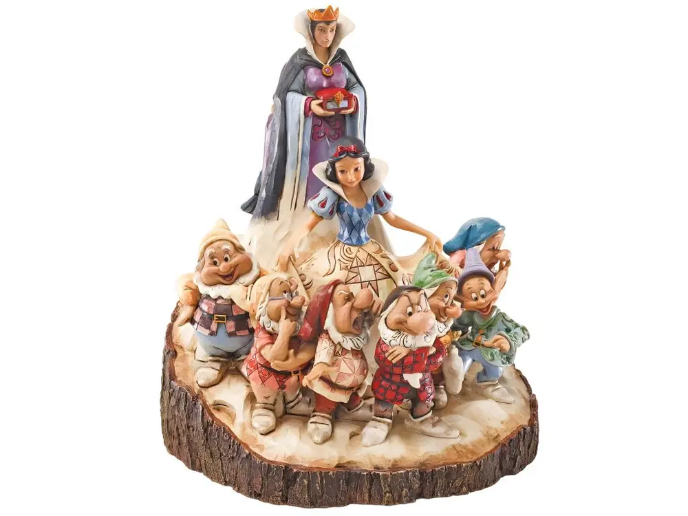 Figurine Blanche Neige Bois sculpté - Disney Traditions