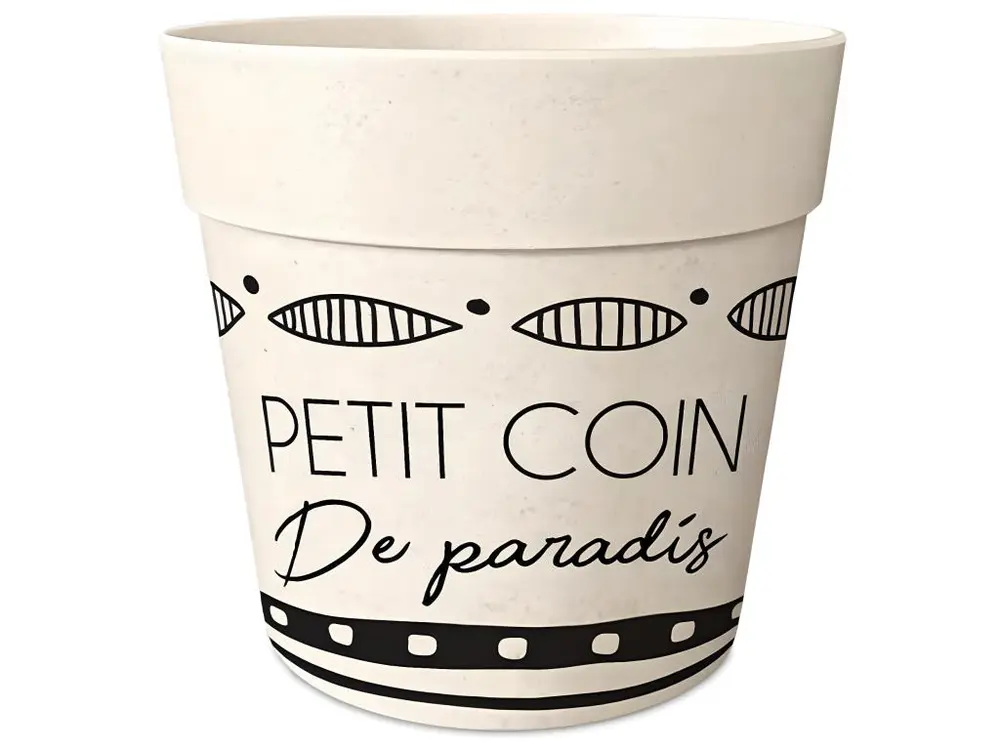 Cache Pot Bambou petit coin de paradis 6 cm