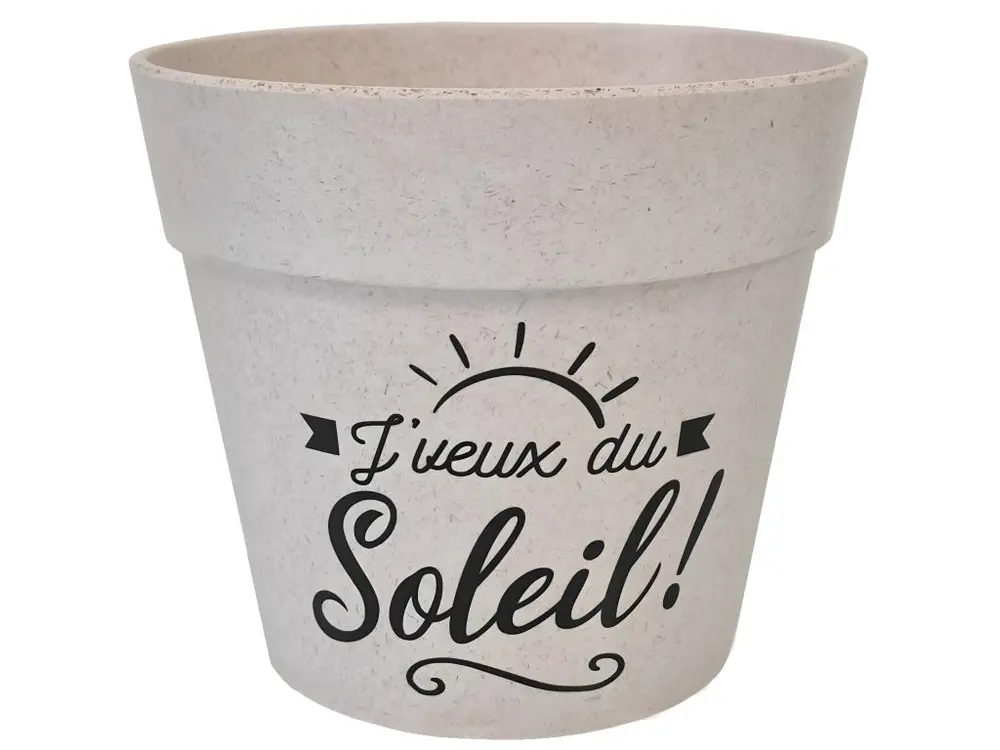 Cache pot en bambou J'veux du soleil