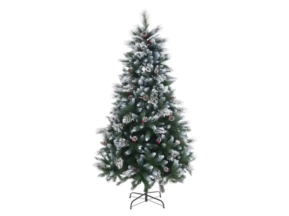 Sapin de Noël en pvc Vert 100x100x210 cm