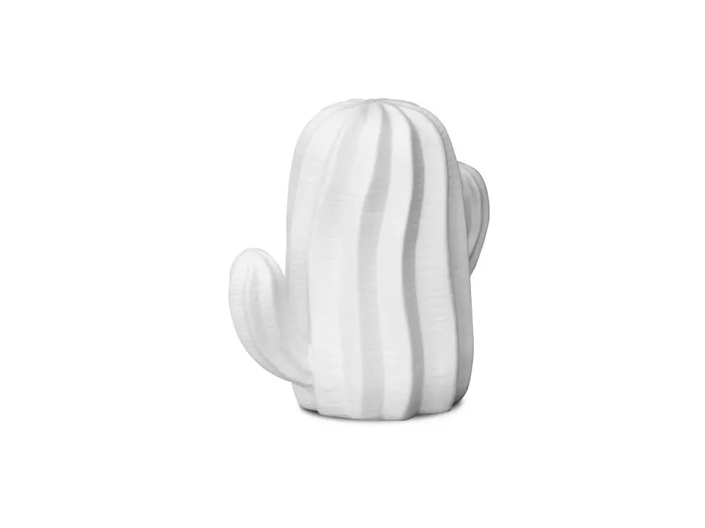 Figurine décorative Cactus Blanc Blanc