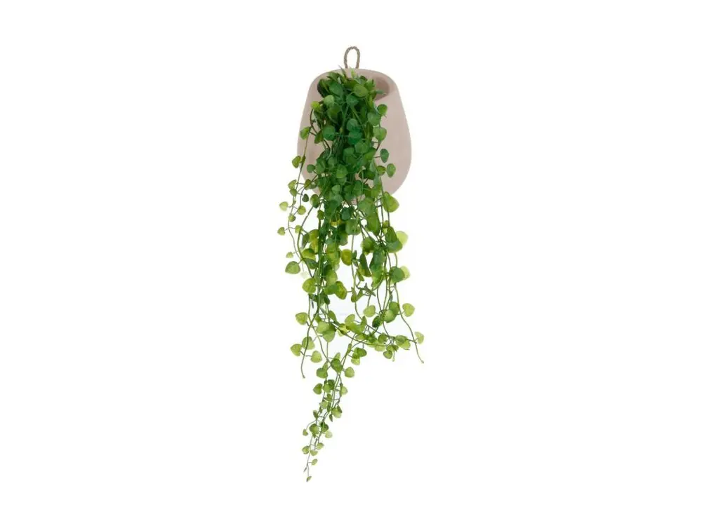 Plante Artificielle & Pot "Lierre" 58cm Gris