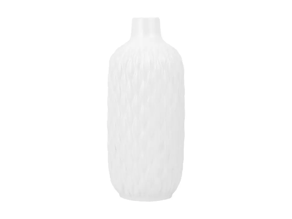 Vase décoratif blanc 31 cm EMAR