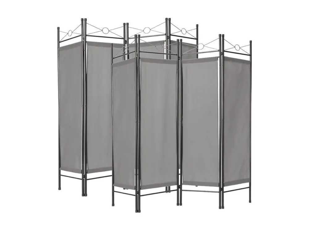 Lot de 2 Paravents 180x160x2,5cm Modulable en 2, 3 ou 4 parties