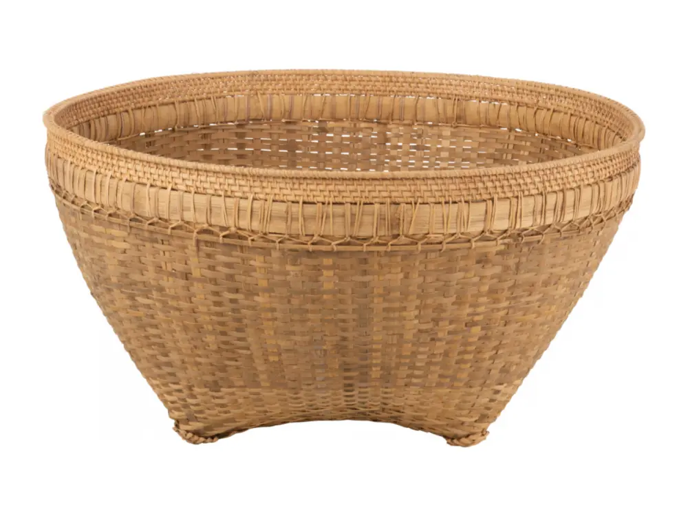 Panier large 85cm en rotin naturel ROMAIN