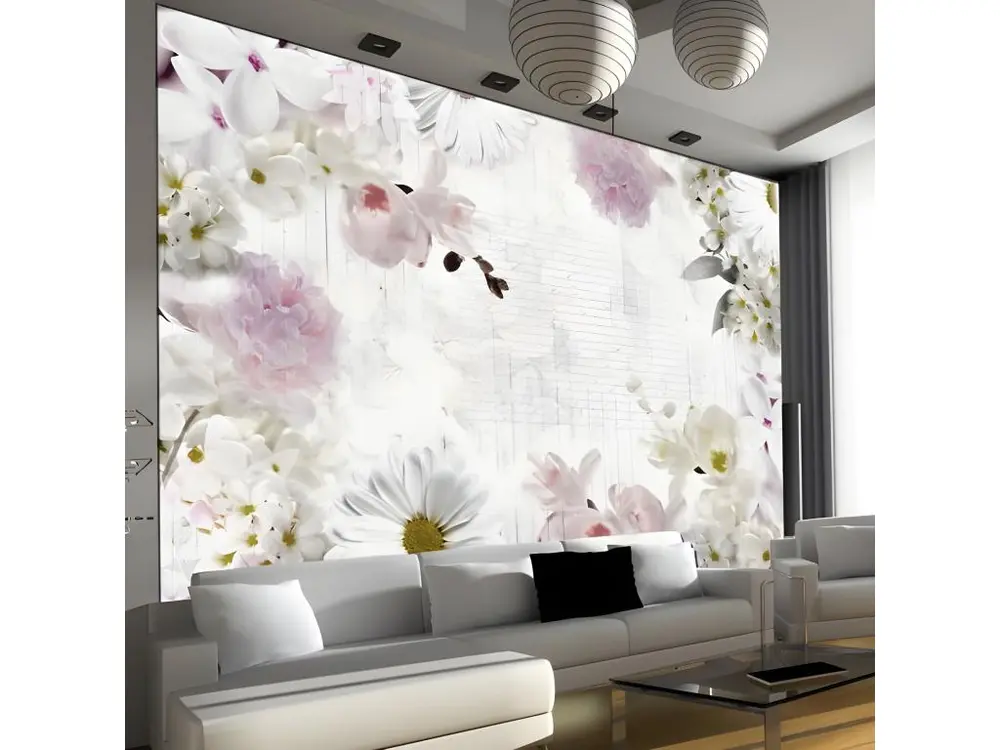 Papier peint intissé Fleurs The fragrance of spring : Taille - 250 x 175 cm