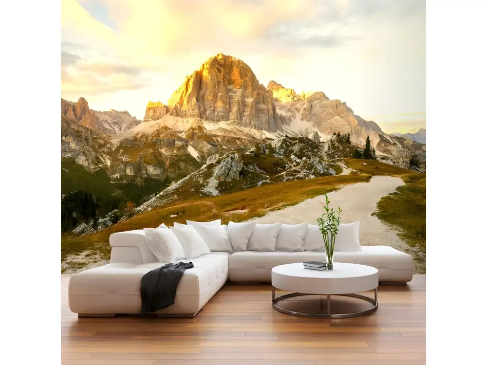 Papier peint intissé Paysages Beautiful Dolomites : Taille - 350 x 245 cm