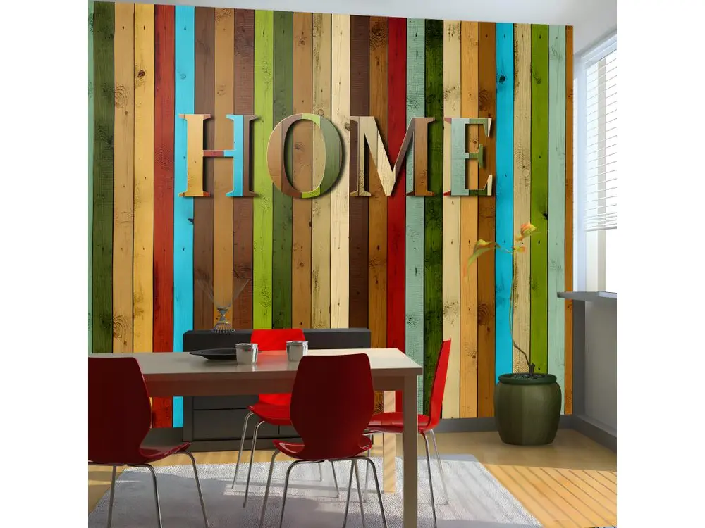 Papier peint intissé Textes Home decoration : Taille - 350 x 270 cm