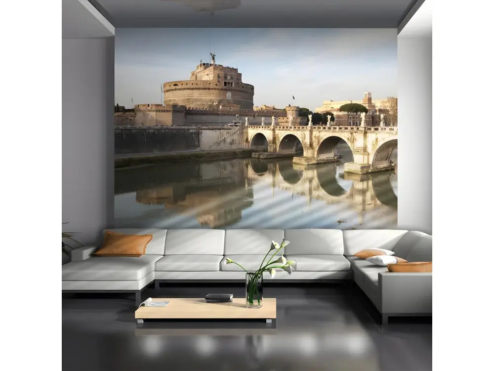 Papier peint intissé Ville et Architecture Ponte San Angelo : Taille - 300 x 231 cm