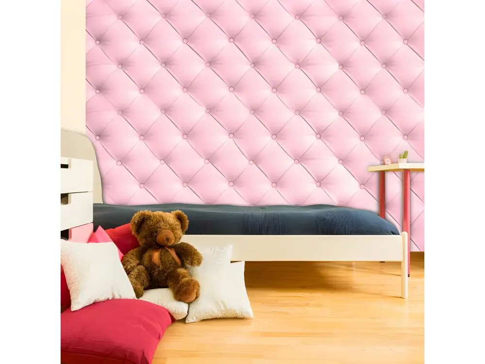 Papier peint intissé Fonds et Dessins Candy marshmallow : Taille - 200 x 140 cm