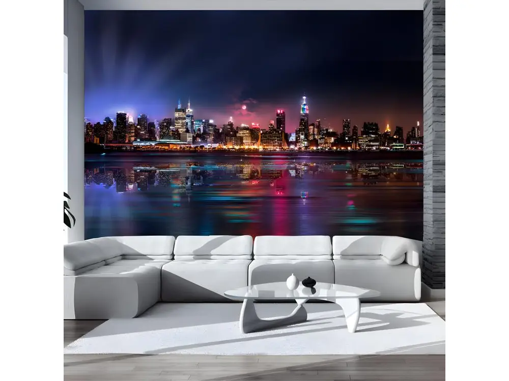 Papier peint intissé Ville et Architecture Romantic moments in New York City : Taille - 100 x 70 cm