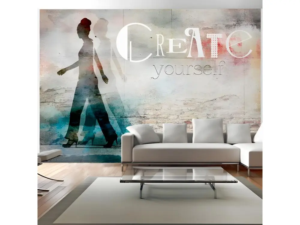 Papier peint intissé Personnes Create yourself : Taille - 350 x 245 cm