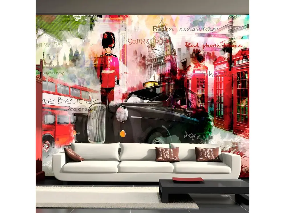 Papier Peint "Streets of London" 245 x 350 cm