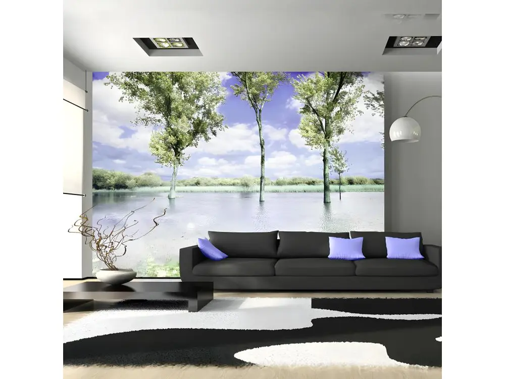 Papier peint intissé Paysages Spring scenery : Taille - 350 x 245 cm