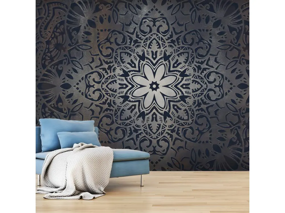 Papier peint intissé Orient Iron Flowers : Taille - 350 x 245 cm