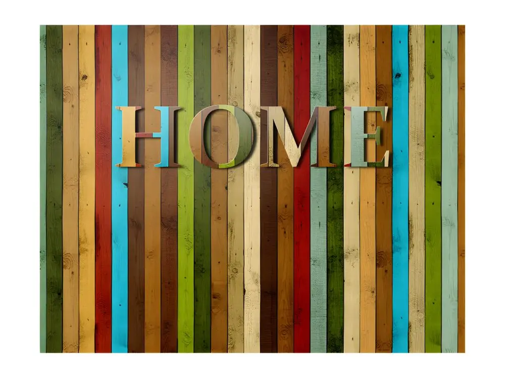 Papier peint intissé Textes Home decoration : Taille - 300 x 231 cm