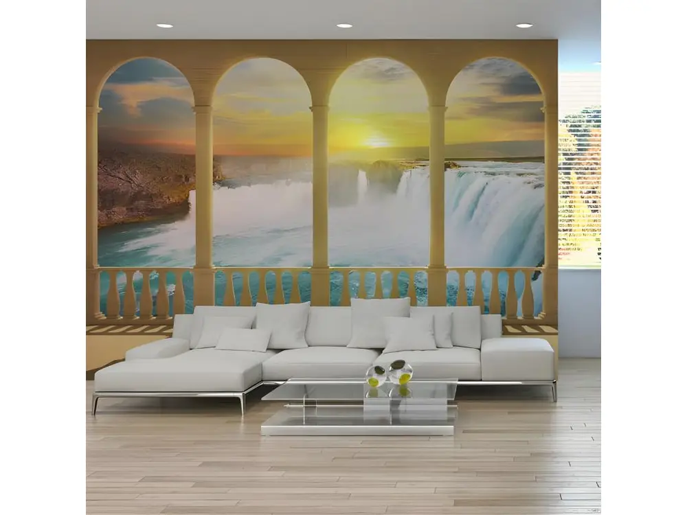 Papier peint intissé Fantaisie Dream about Niagara Falls : Taille - 250 x 193 cm