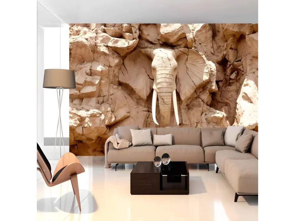 Papier peint intissé Paysages Stone Elephant (South Africa) : Taille - 400 x 280 cm