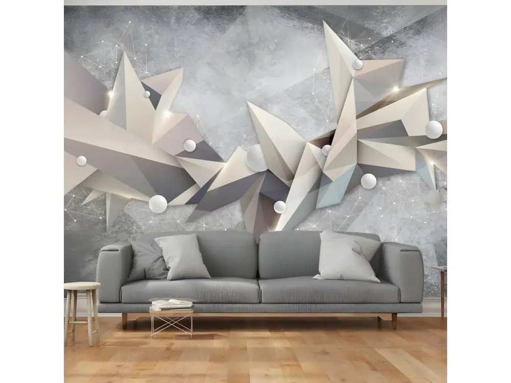 Papier peint intissé Abstractions Geometrical Constellation : Taille - 350 x 245 cm