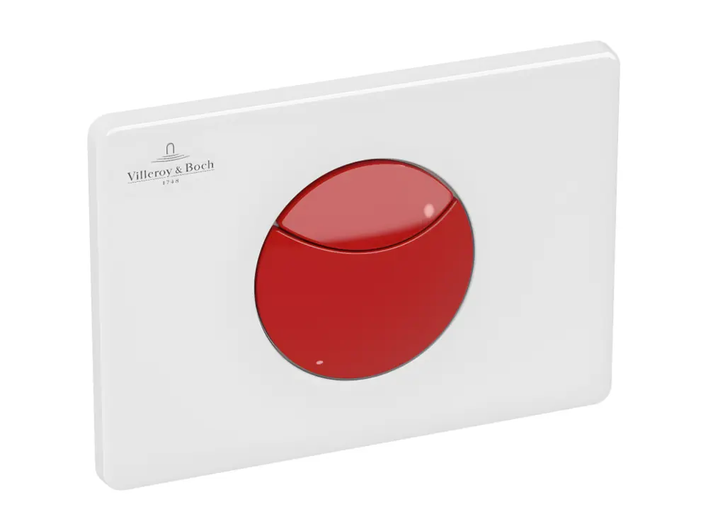 Plaque de déclenchement WC VILLEROY ET BOCH ViConnect 100S Kids Cherry Red