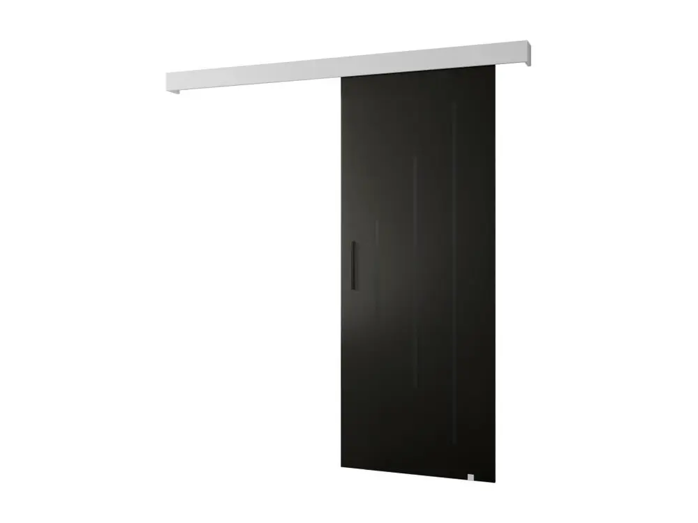 Portes coulissantes Salwador Y 70x204 cm (Noir / Blanc / Noir)