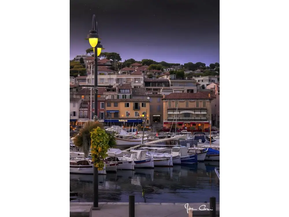 Tableau mural Cassis port