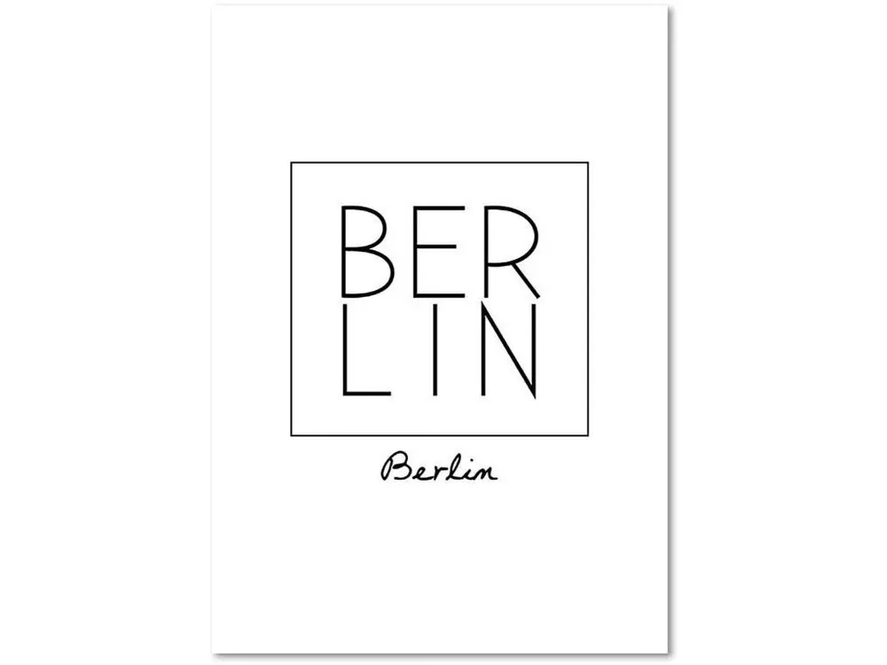 Tableau Berlin - 60 x 80 cm