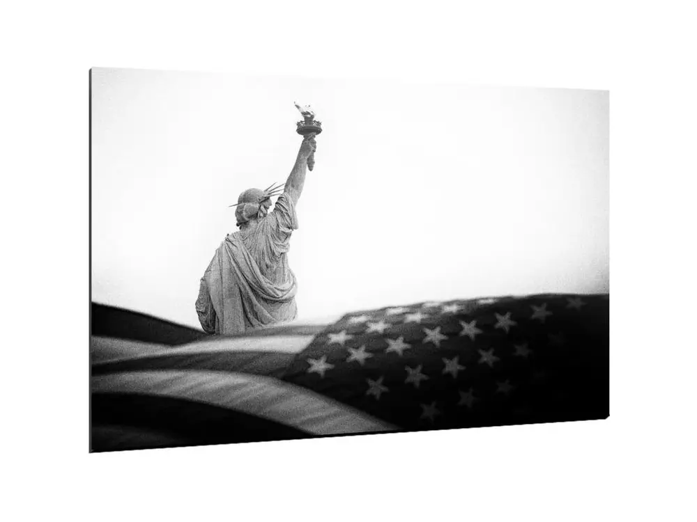 Tableau we love liberty - 120 x 80 cm