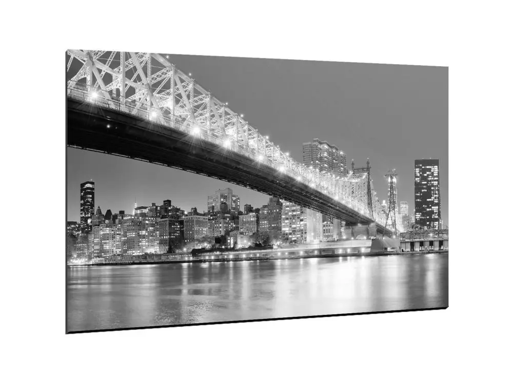 Tableau manhattan bridge's light - 60 x 40 cm