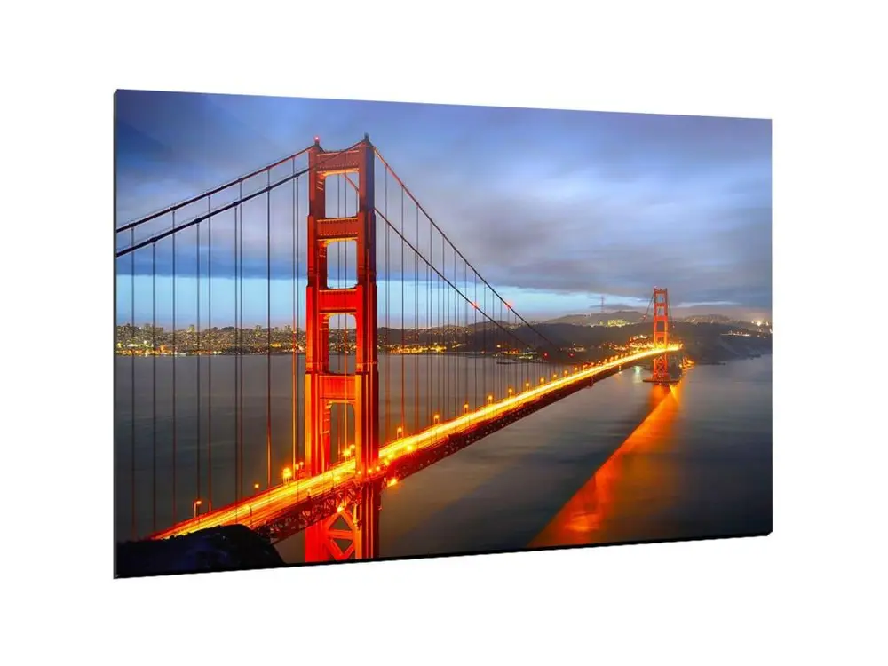 Tableau san francisco gate - 120 x 80 cm