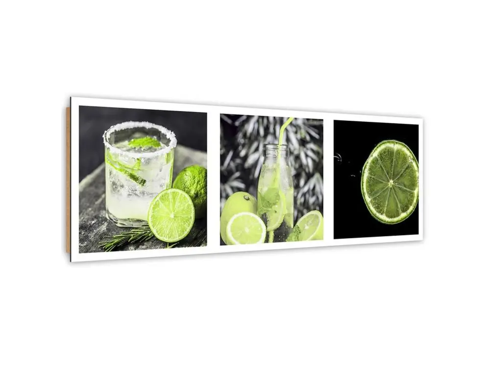 Tableau bois lime folie - 90 x 30 cm