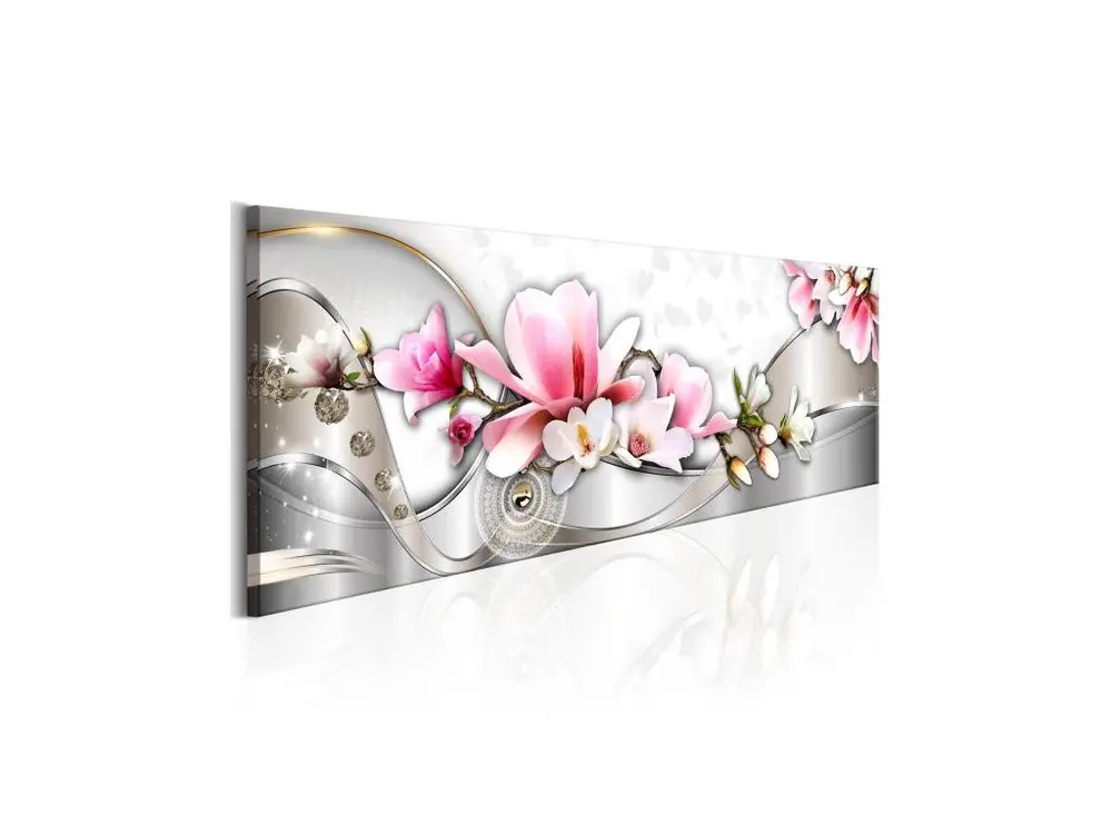 Tableau Spring Ribbon : Taille - 150 x 50 cm