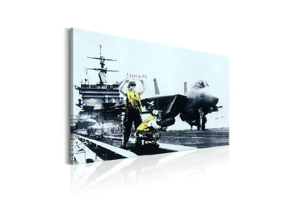 Tableau Applause by Banksy : Taille - 90 x 60 cm