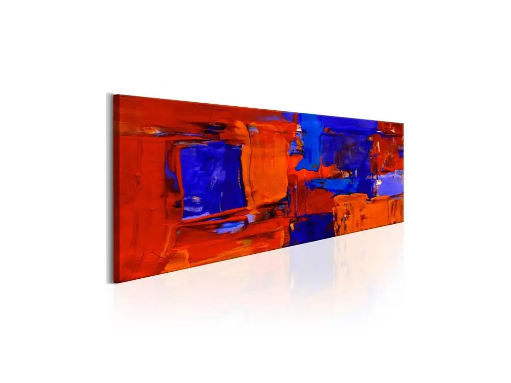 Tableau Sapphire Cave : Taille - 120 x 40 cm