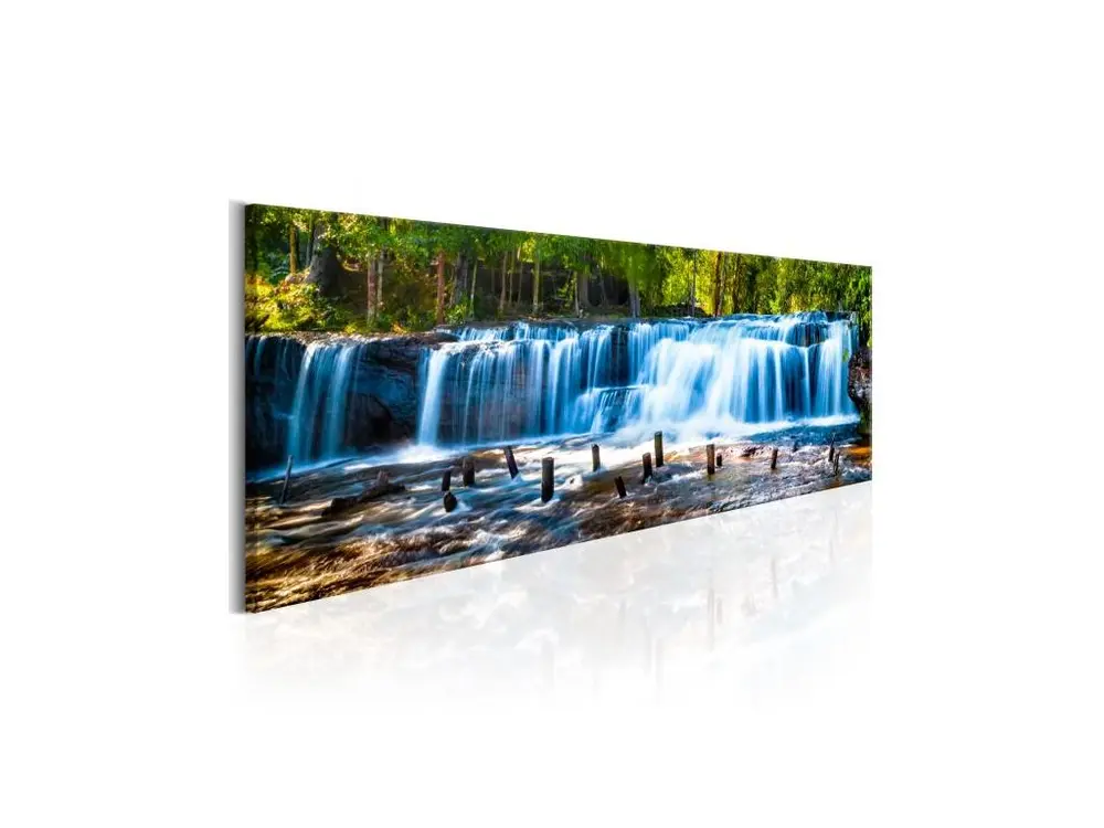 Tableau Beautiful Waterfall : Taille - 135 x 45 cm