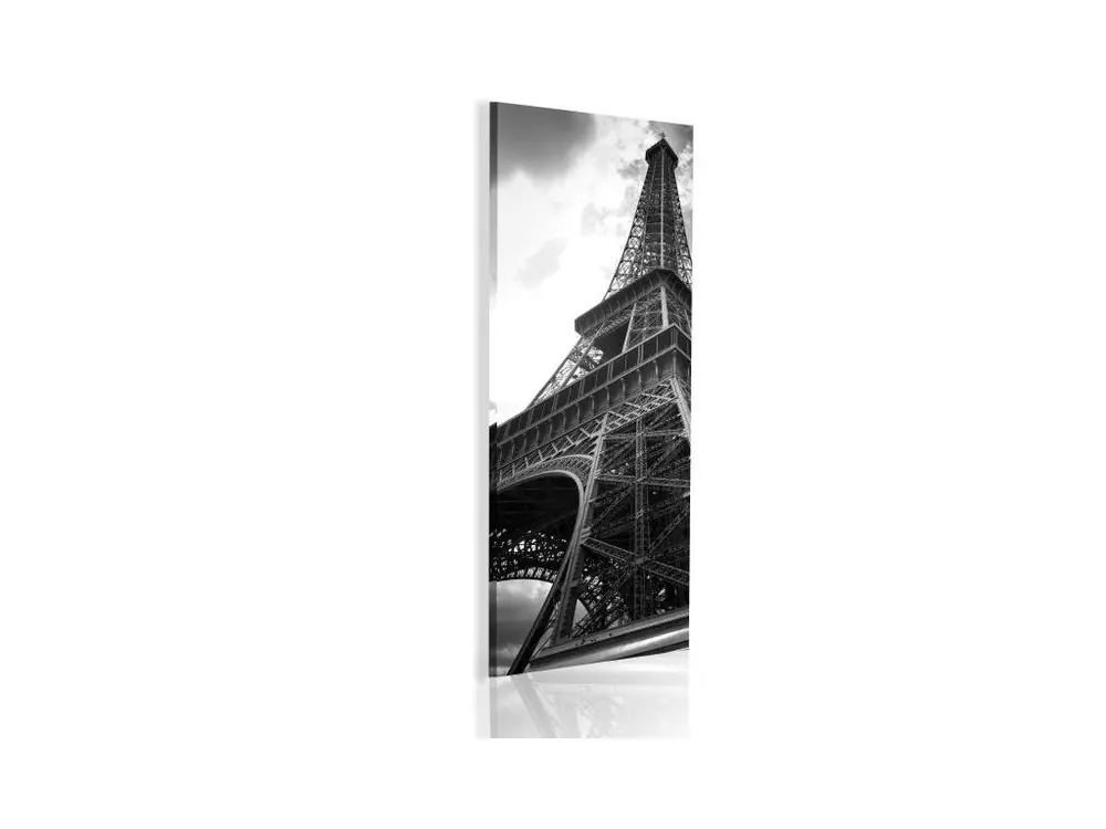 Tableau Villes Oneiric Paris - black and white : Taille - 40 x 120 cm