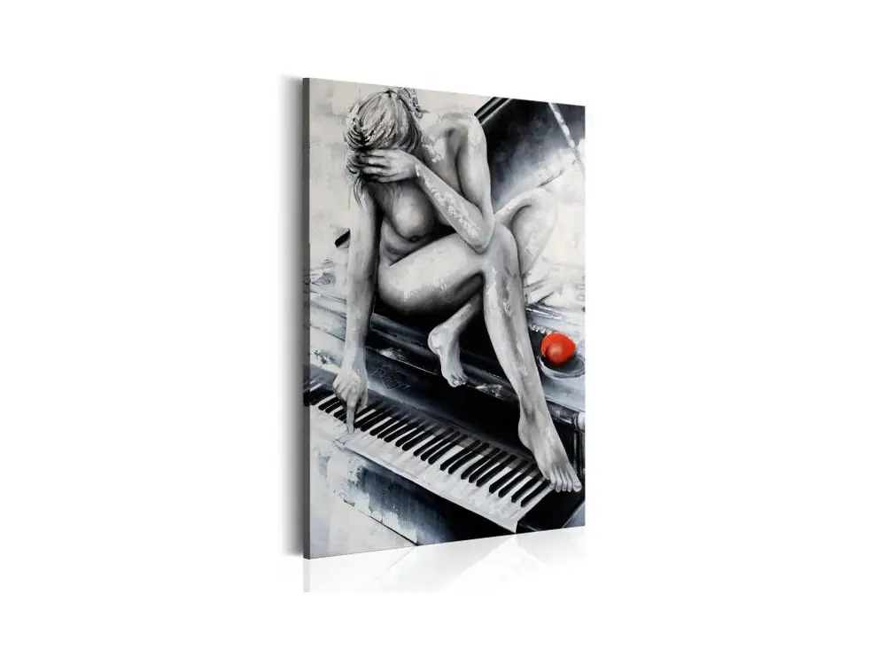 Tableau Personnages Sensual Music : Taille - 80 x 120 cm