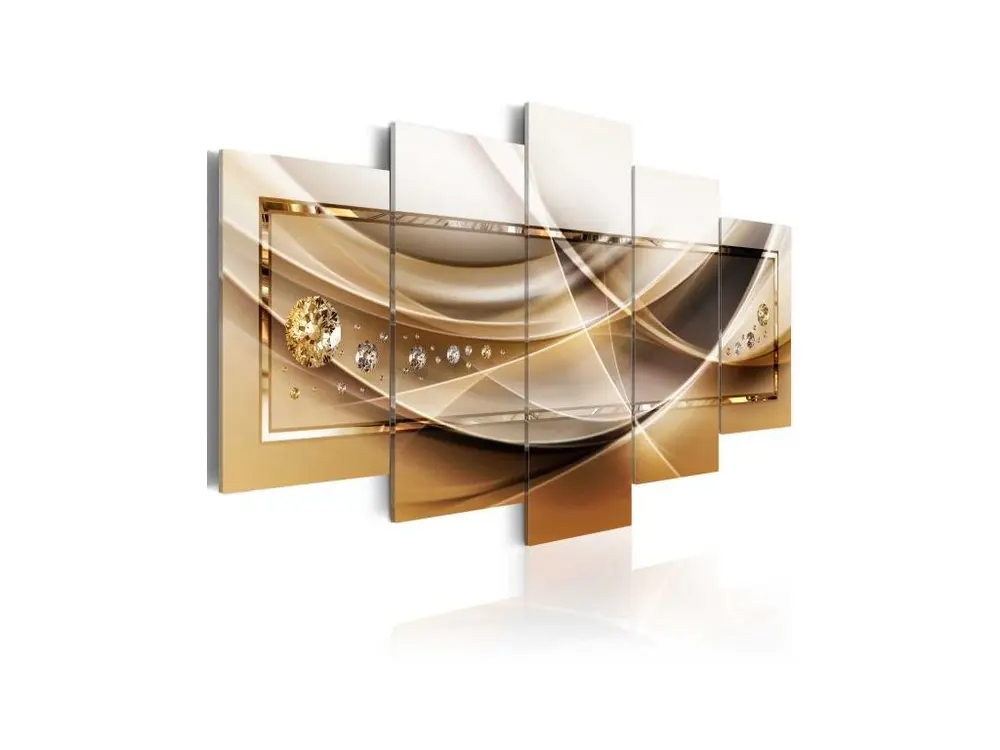 Tableau Golden Frame : Taille - 200 x 100 cm