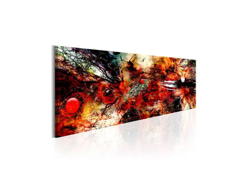 Tableau Artistic Chaos : Taille - 135 x 45 cm