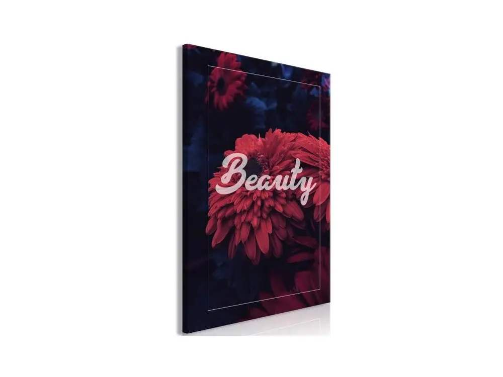 Tableau Fleurs Beauty (1 Part) Vertical : Taille - 40 x 60 cm