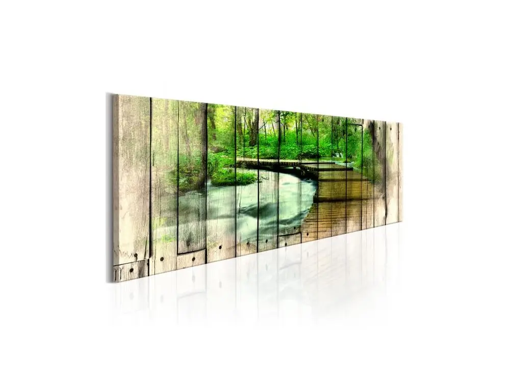 Tableau Forestry Memories : Taille - 150 x 50 cm