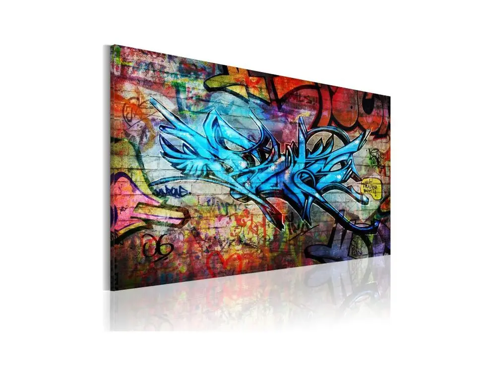 Tableau Anonymous graffiti : Taille - 120 x 80 cm