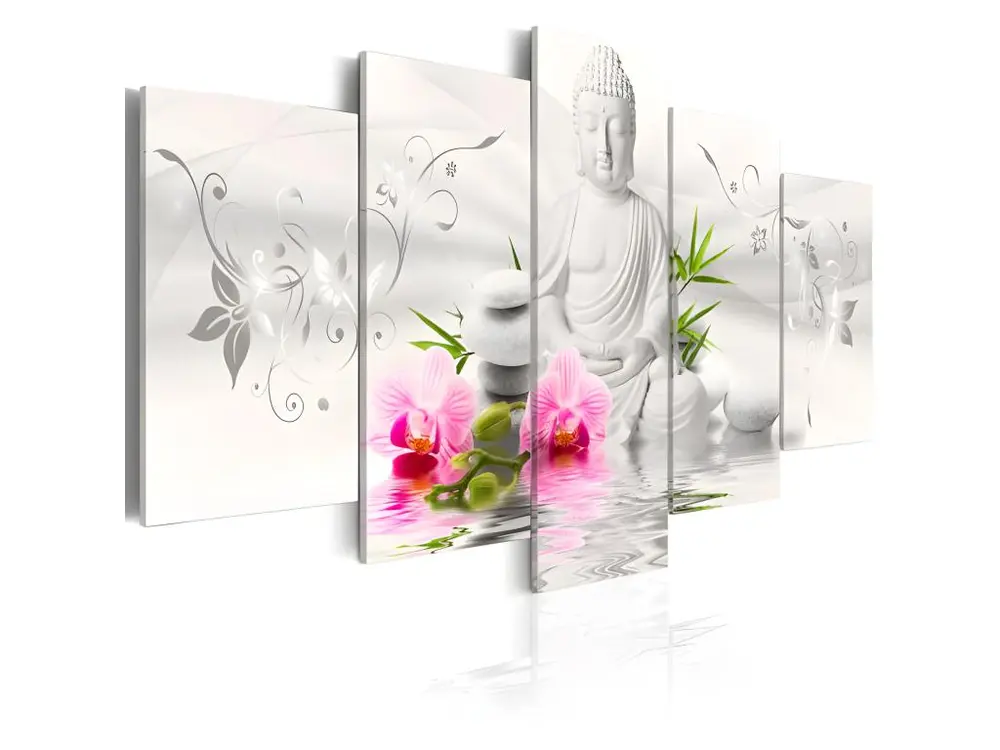 Tableau Zen Pearl Buddha : Taille - 200 x 100 cm