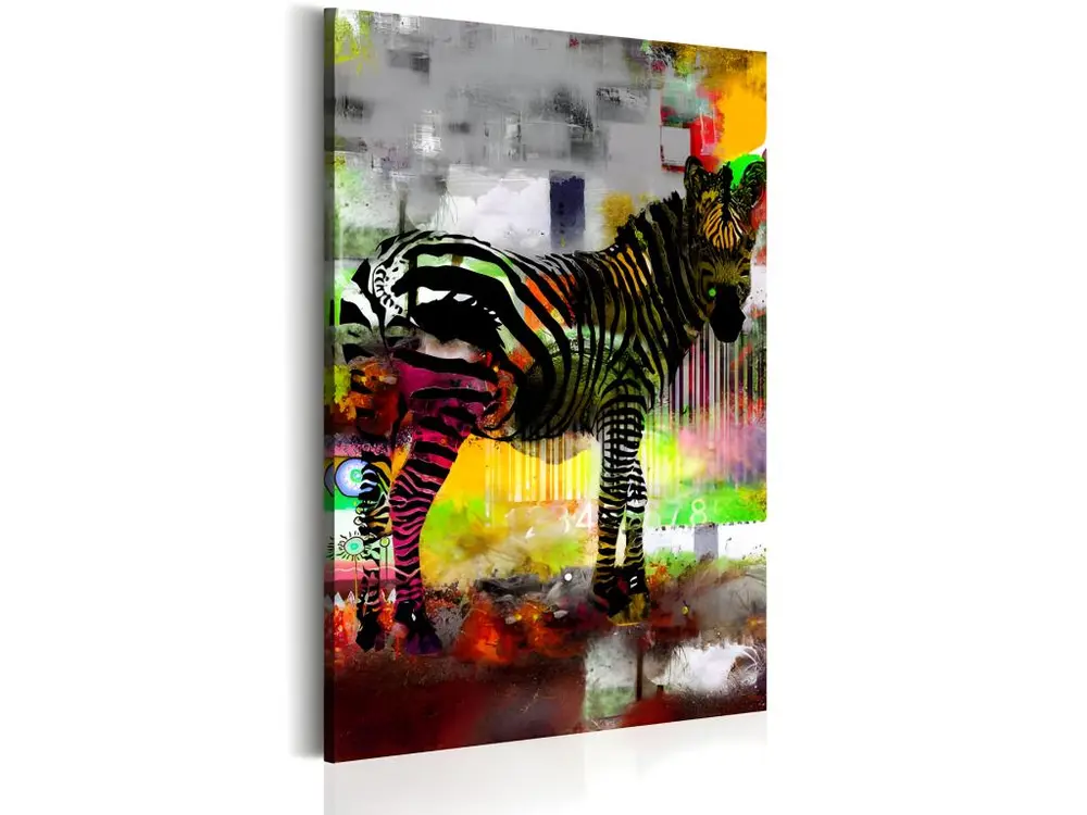 Tableau Colourful Preserve : Taille - 40 x 60 cm