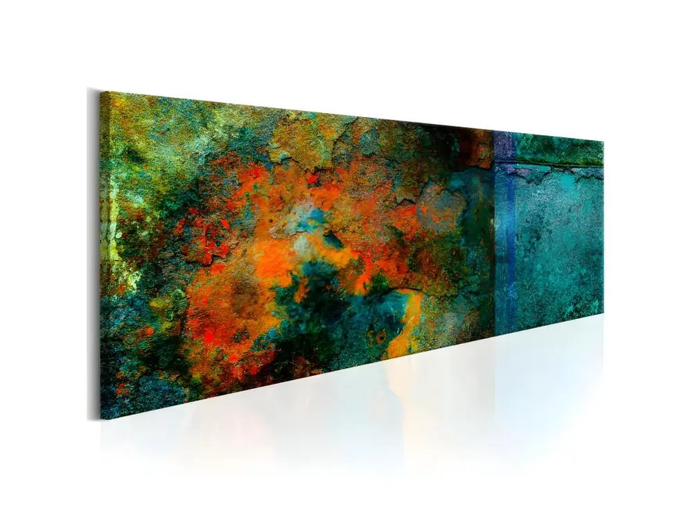 Tableau Metal Kaleidoscope : Taille - 120 x 40 cm