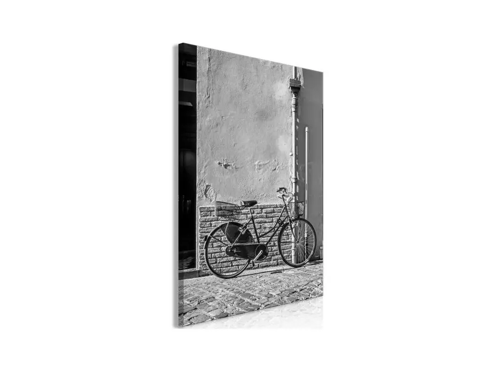 Tableau Vintage Old Italian Bicycle (1 Part) Vertical : Taille - 40 x 60 cm