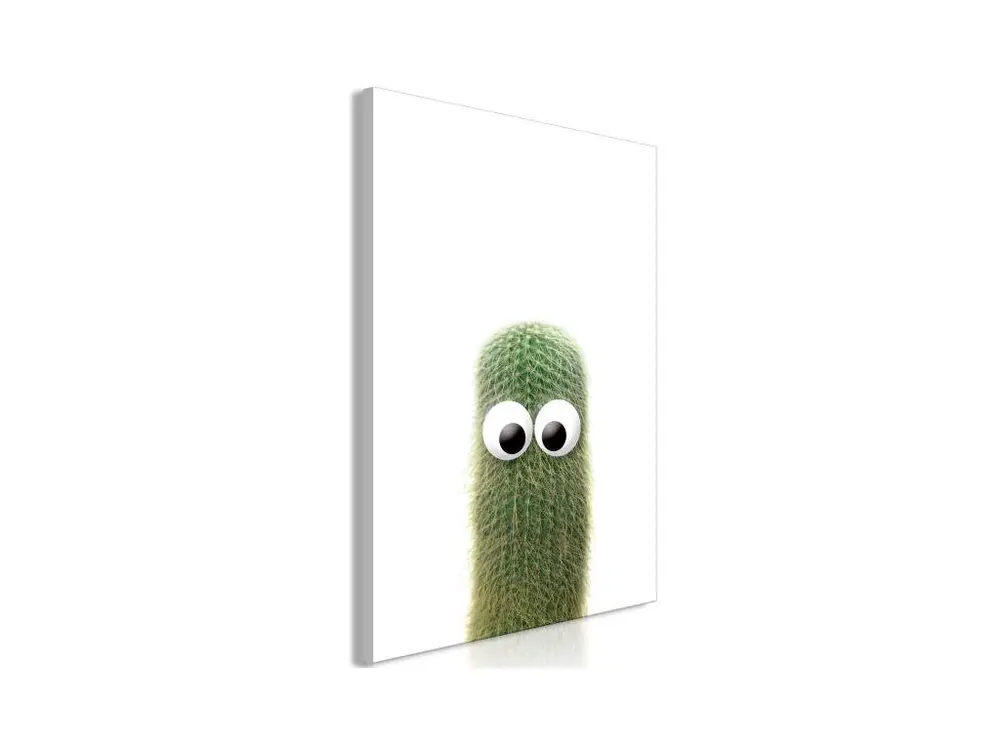 Tableau Fleurs Prickly Friend (1 Part) Vertical : Taille - 40 x 60 cm