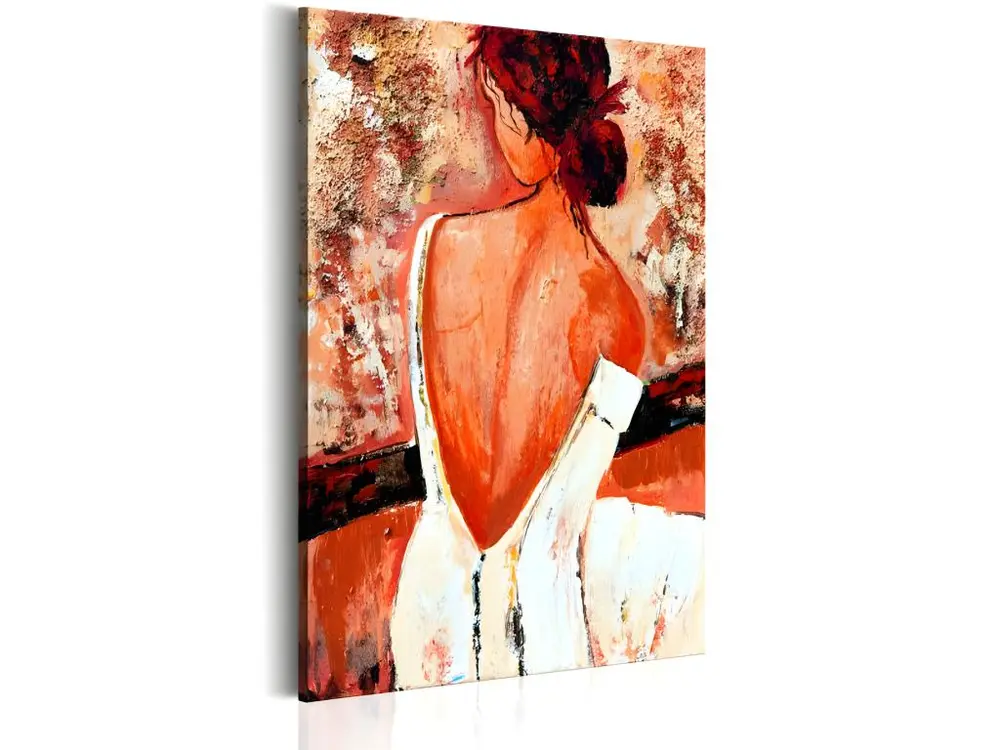 Tableau Personnages Debutante : Taille - 60 x 90 cm